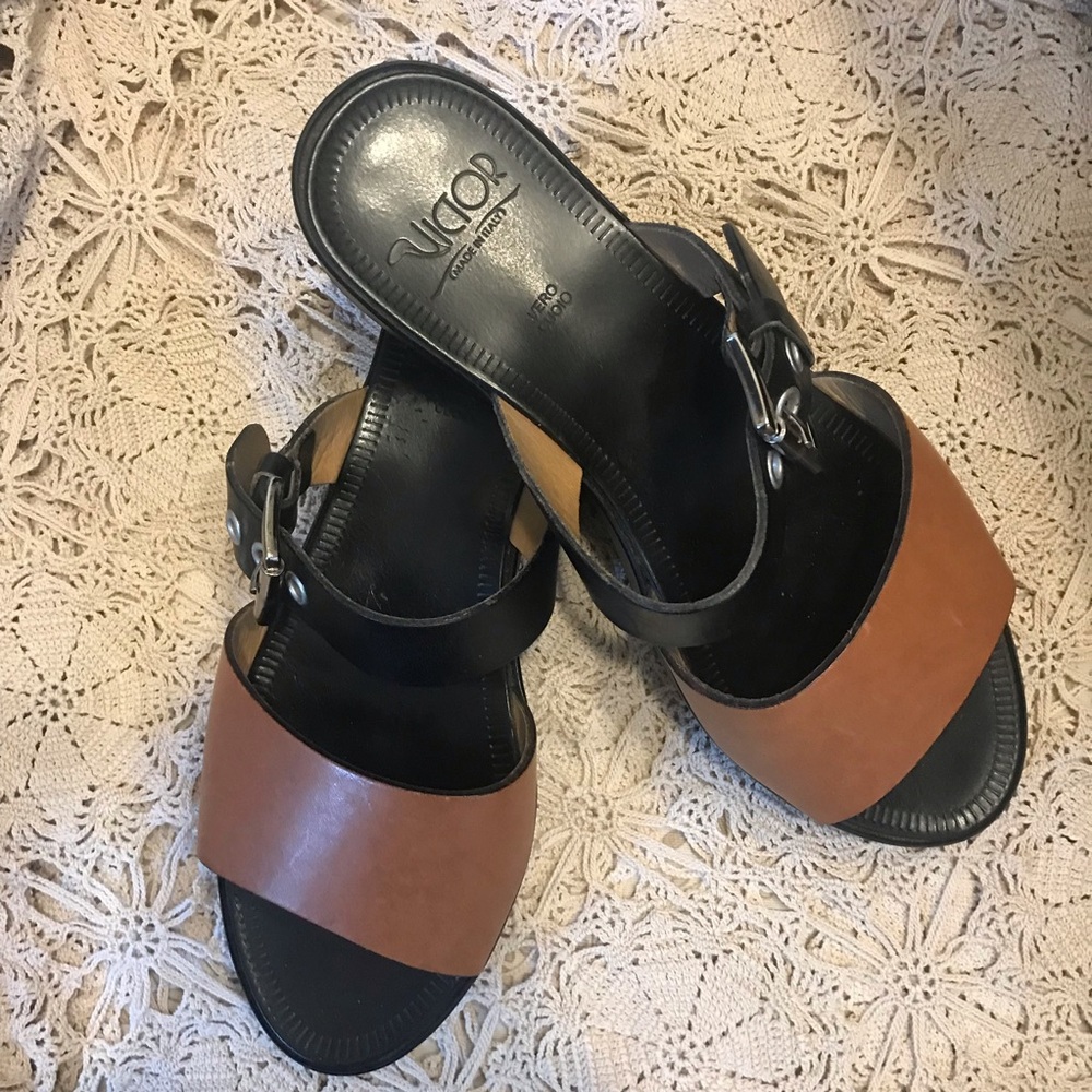 🇮🇹 Victor - Made in Italy Leather Sandals - Size 37